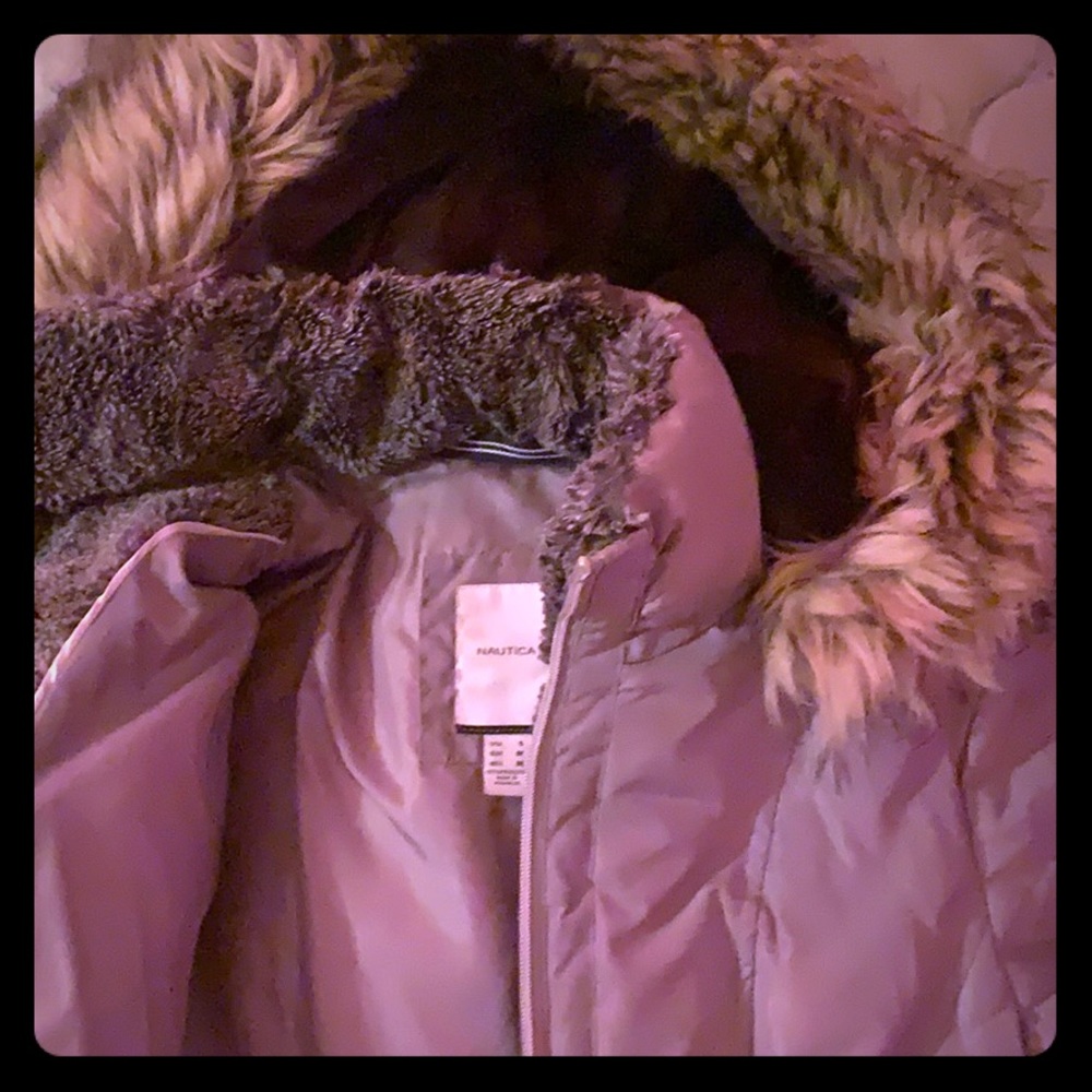 Nautical down jacket